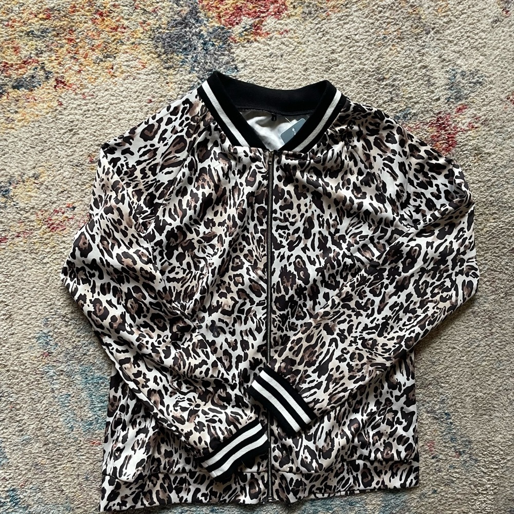 Unique Cheetah Track Jacket